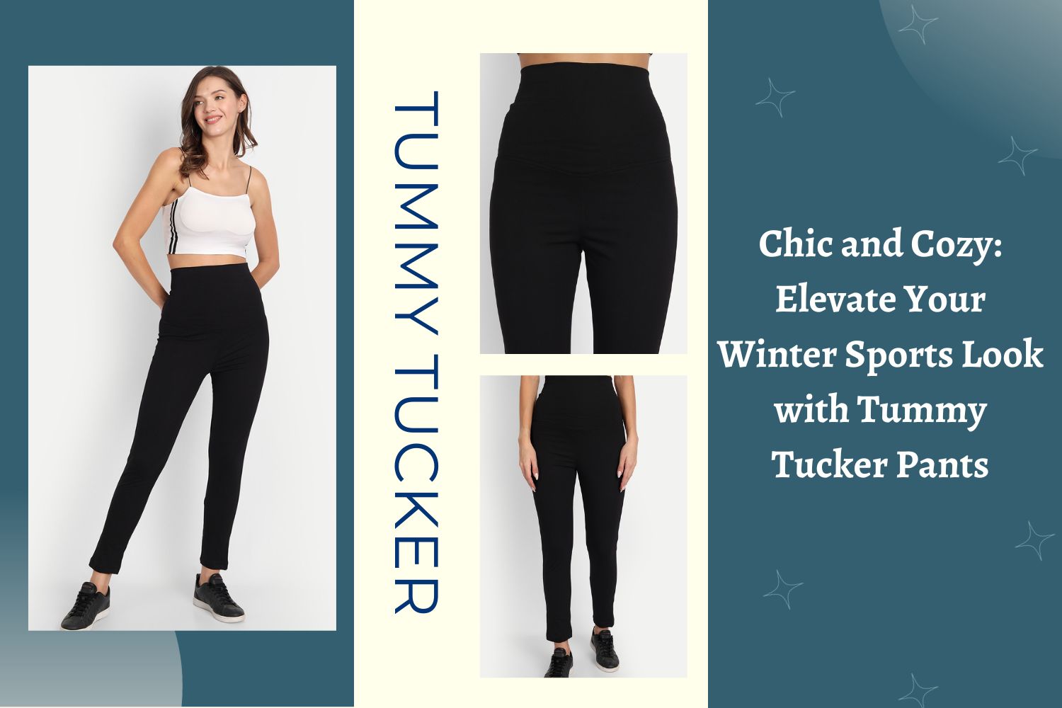 Chic and Cozy: Elevate Your Winter Sports Look with Tummy Tucker Pants –  Apella