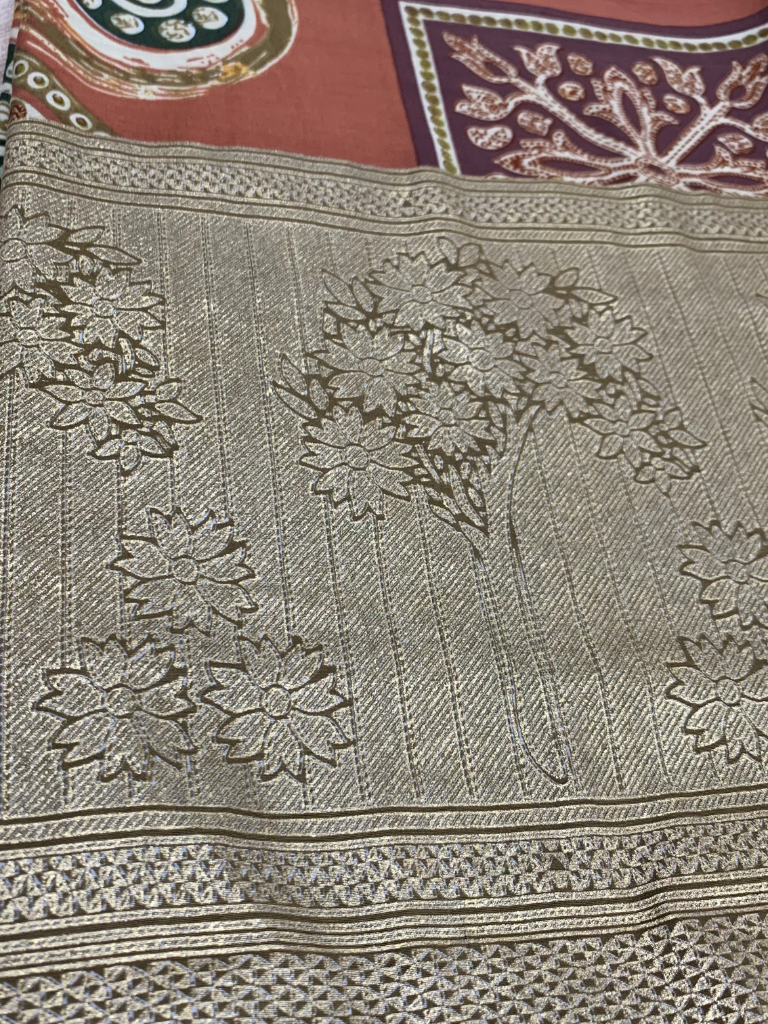 Mehendi Green Modal Dupatta