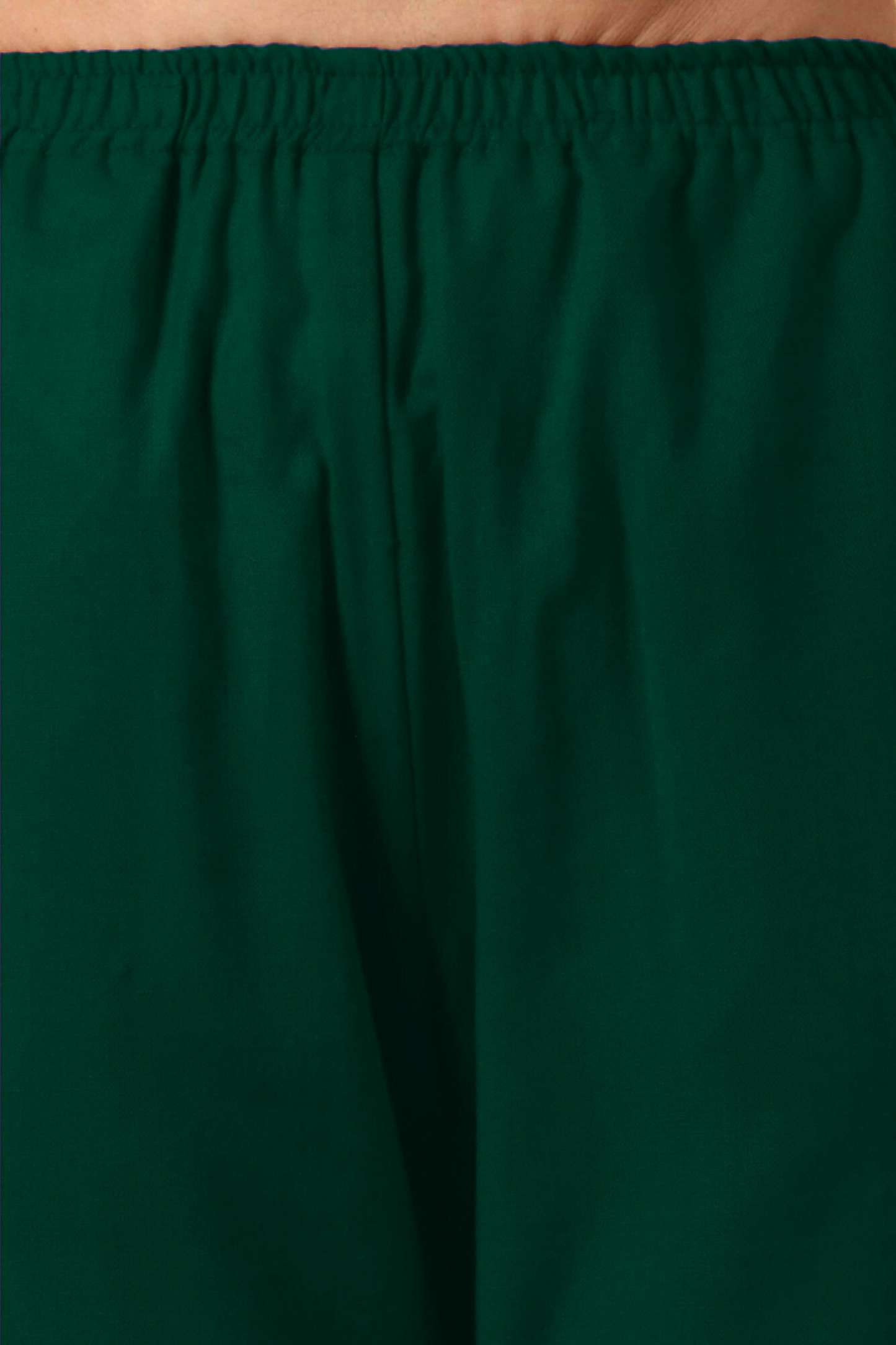 Bottle Green Woollen Pant Palazzo