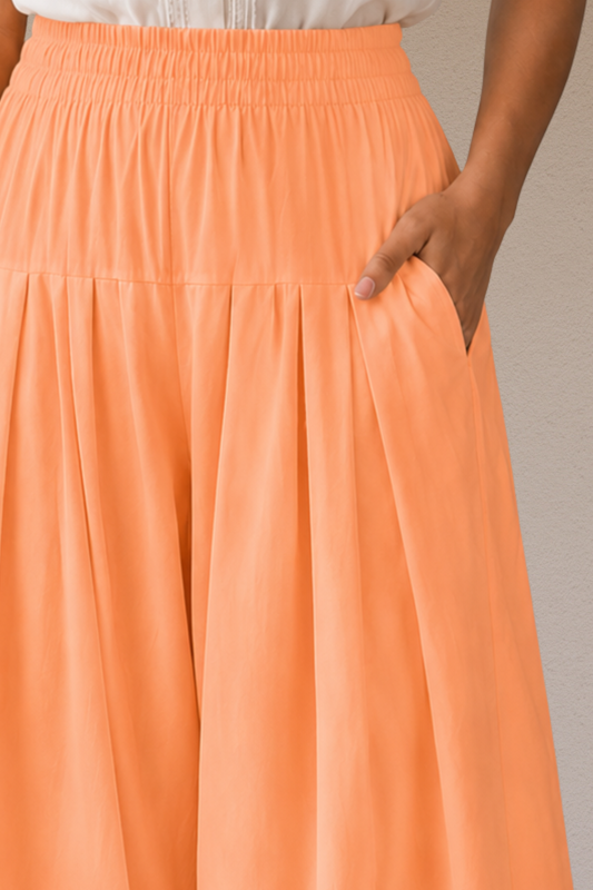 Apricot Rayon Farshi Salwar