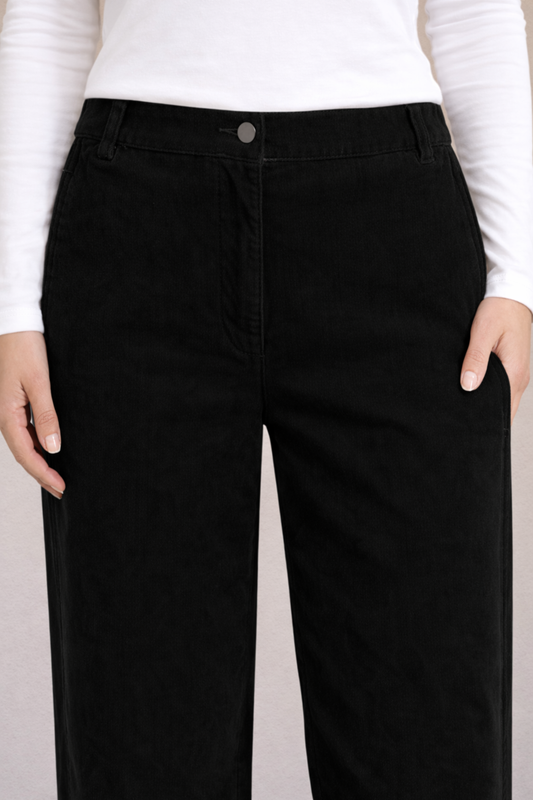 Black Corduroy Pant