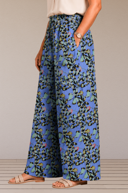 Blue Haven Floral Lounge Pants
