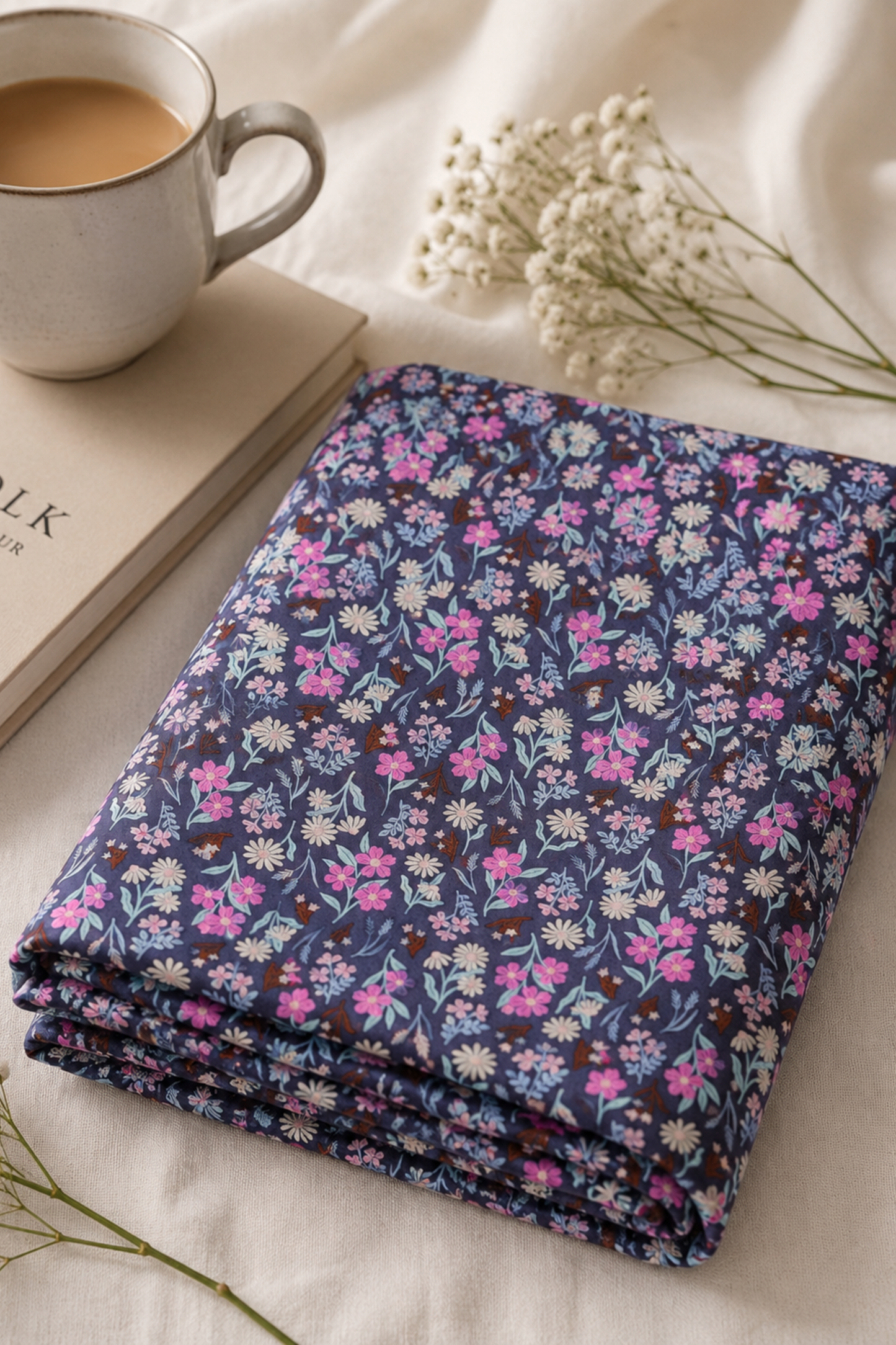 Bluebell Garden Rayon Short Nighty