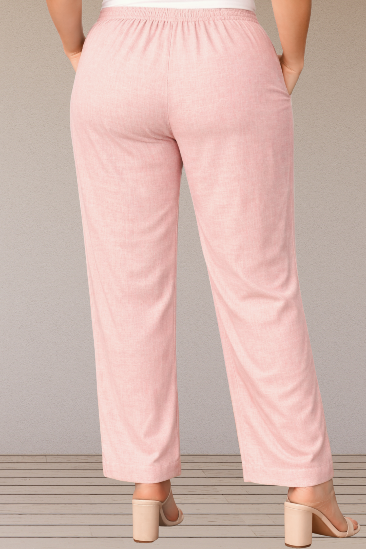 Blush Cotton Pant Palazzo