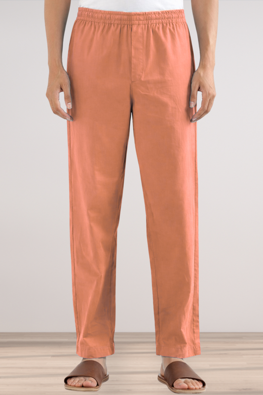 Brick Cotton Pant Pajama