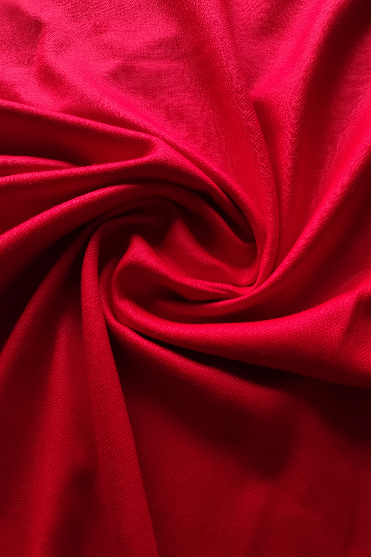 Cherry Red Woollen Shawl