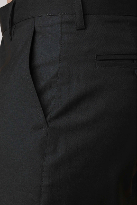 Classic Black Stretch Trousers