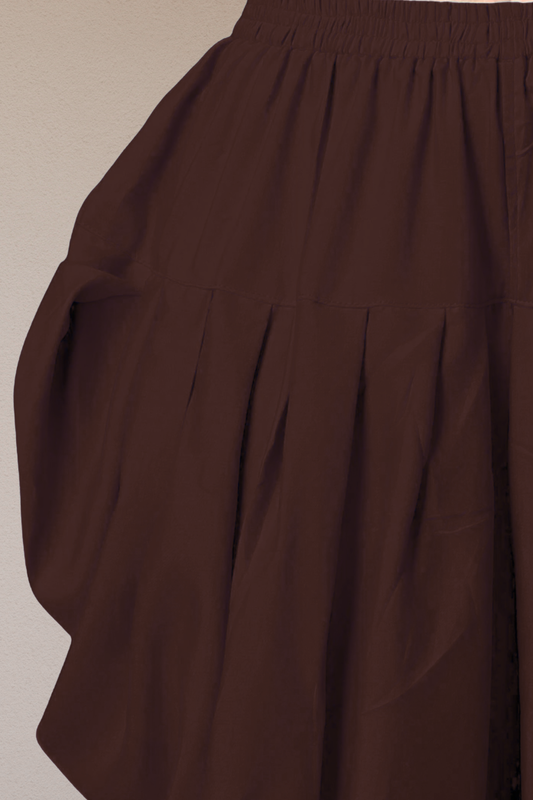 Coffee Belted Dhoti Salwar