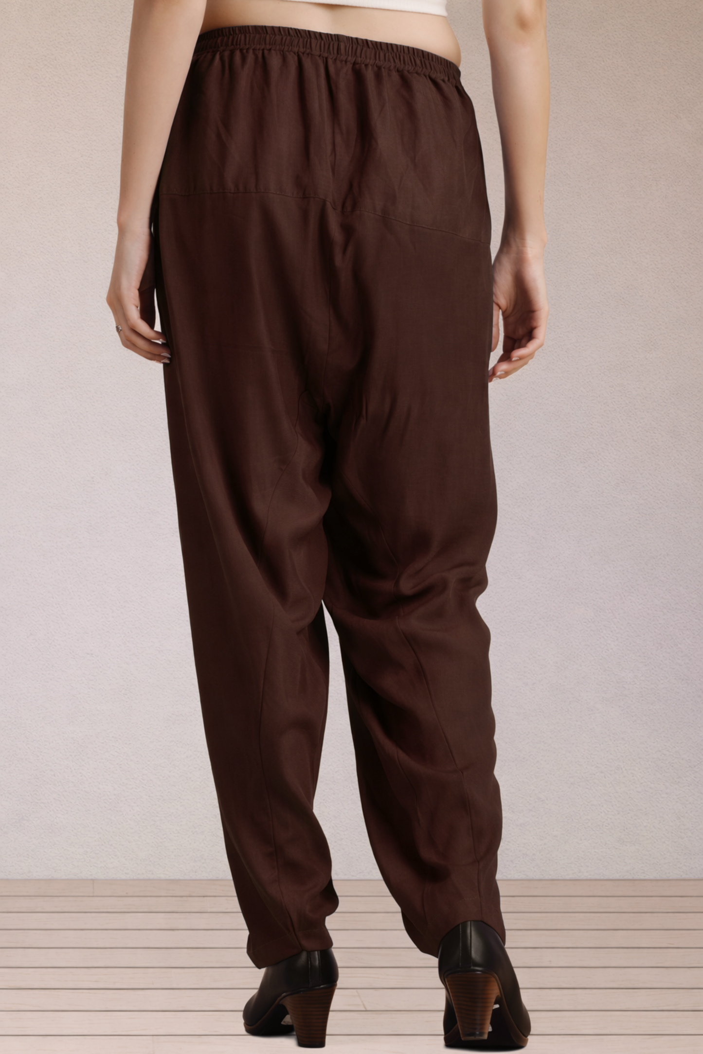 Coffee Easy Fit Rayon Salwar