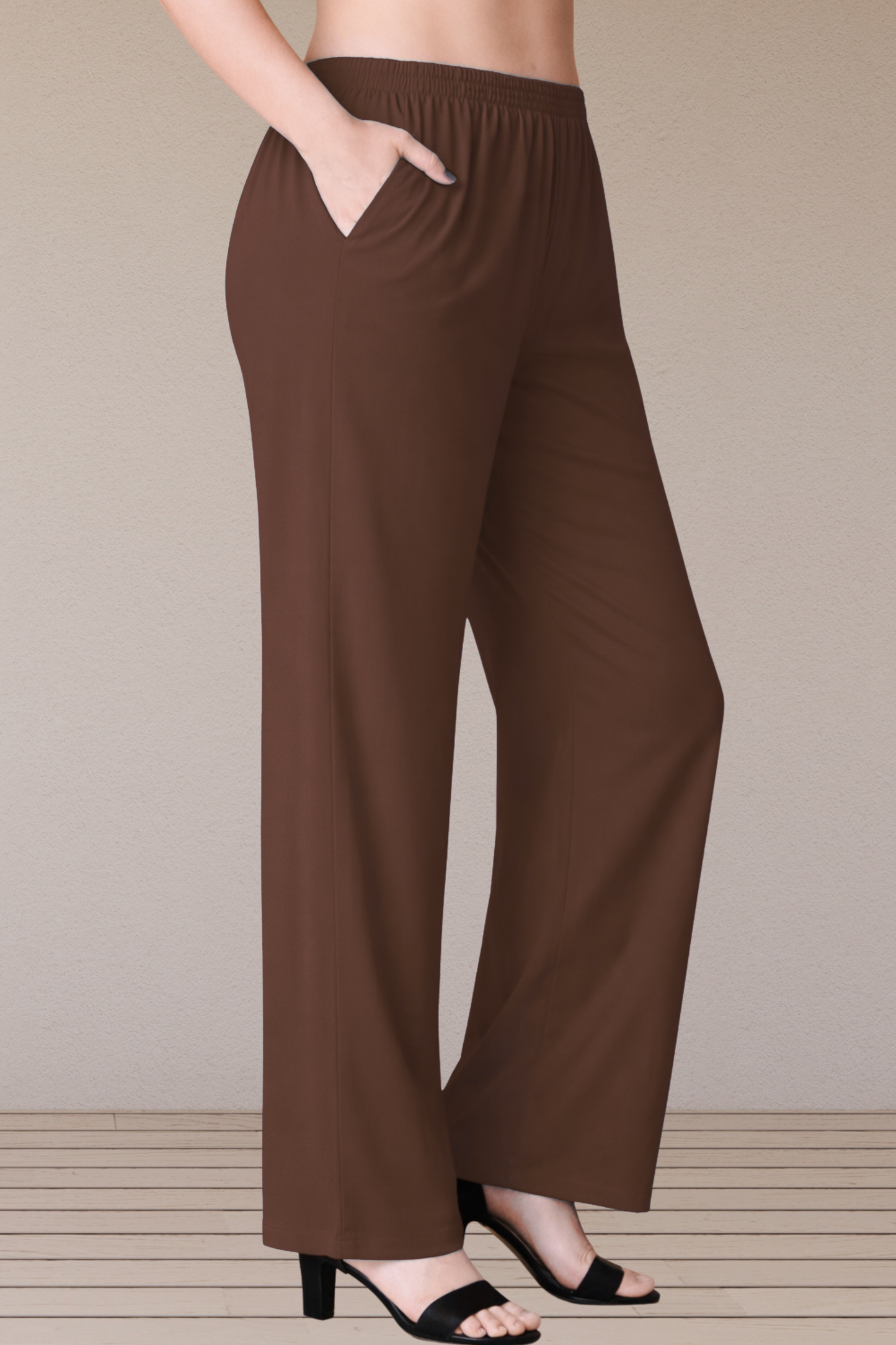 Coffee Rayon Kurti Pant