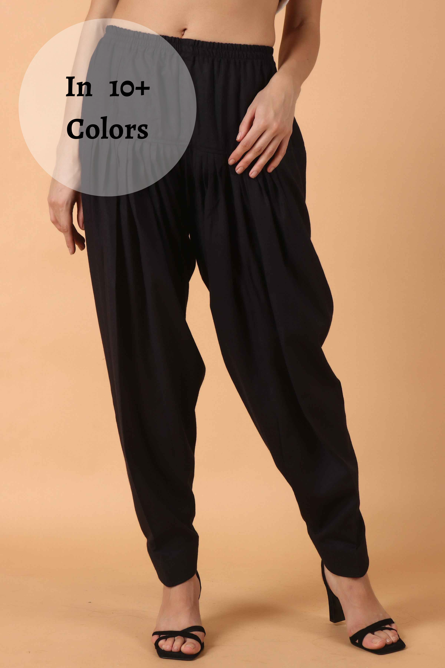 Woollen Cashmilon Pant Palazzo