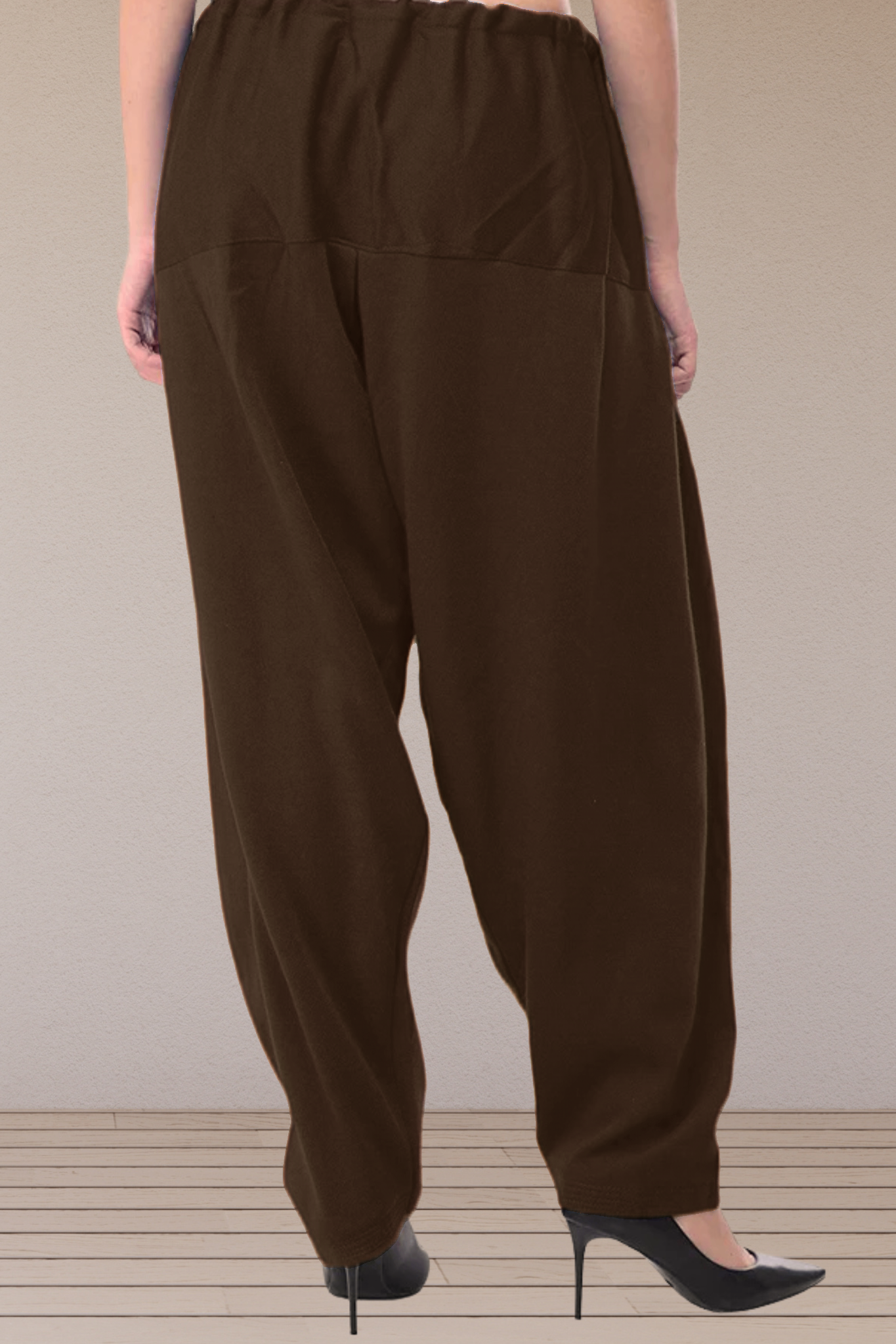 Coffee Woollen Cashmilon Salwar