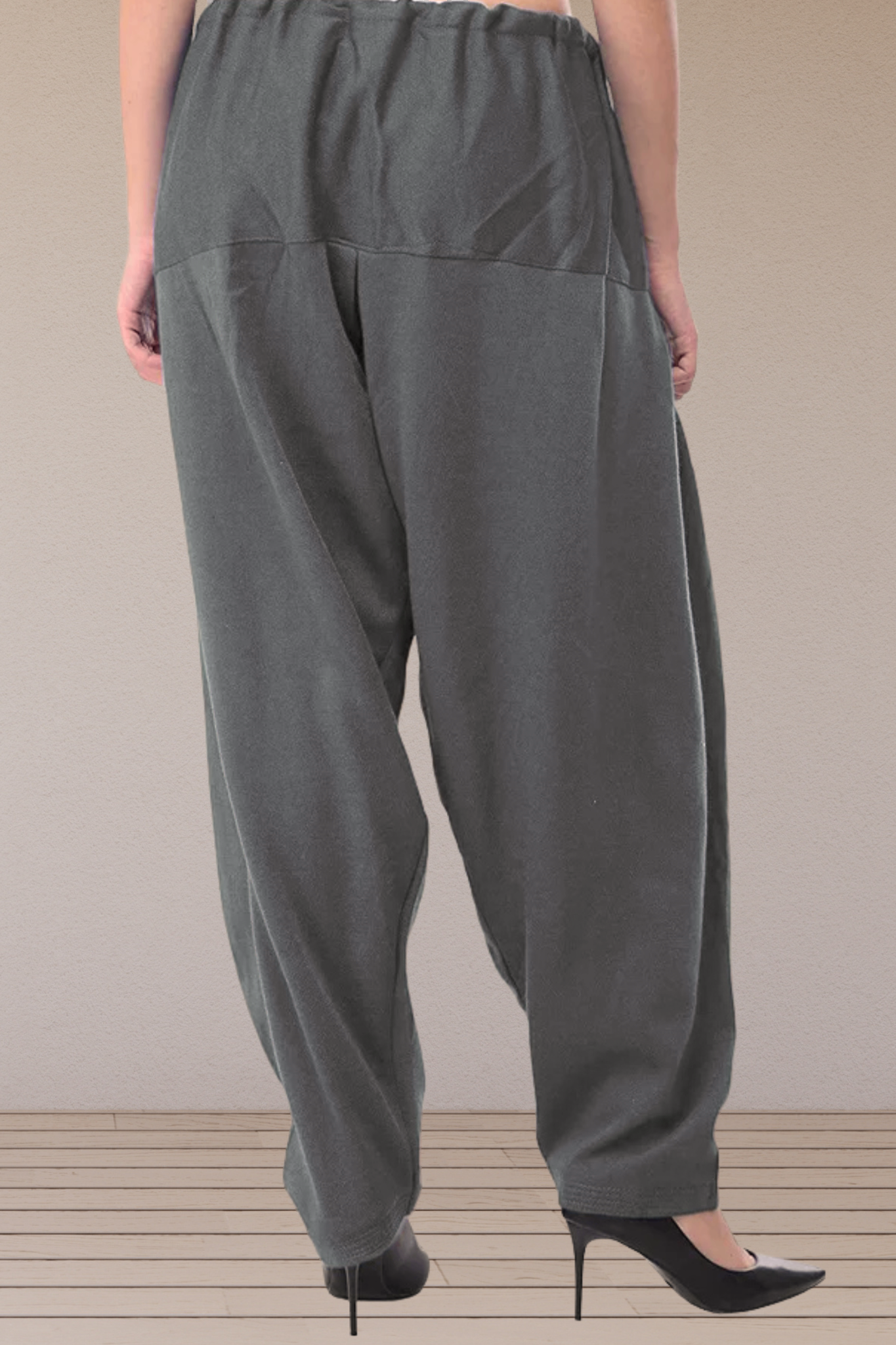 Grey Woollen Cashmilon Salwar