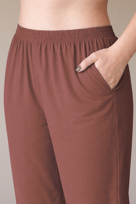 Dark Onion Rayon Kurti Pant