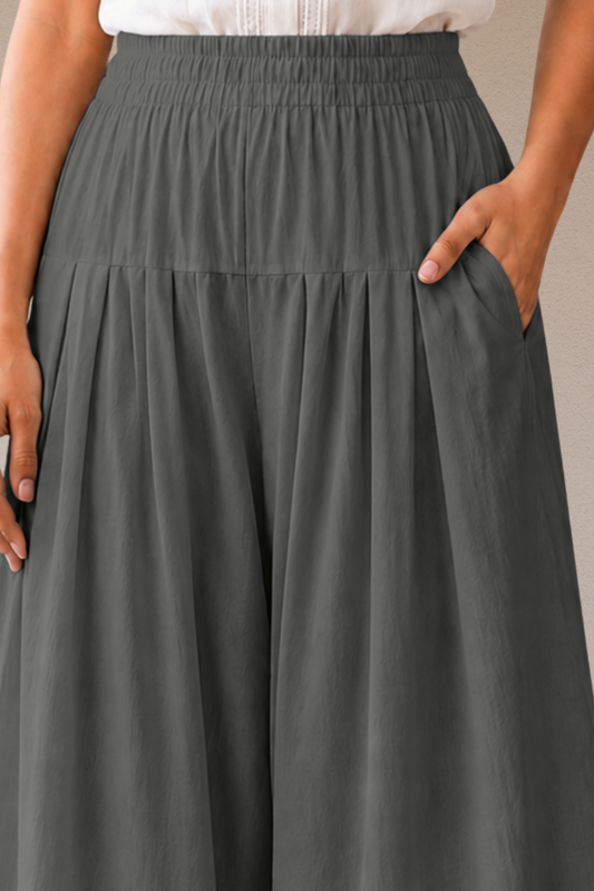 Dark Grey Cotton Farshi Salwar