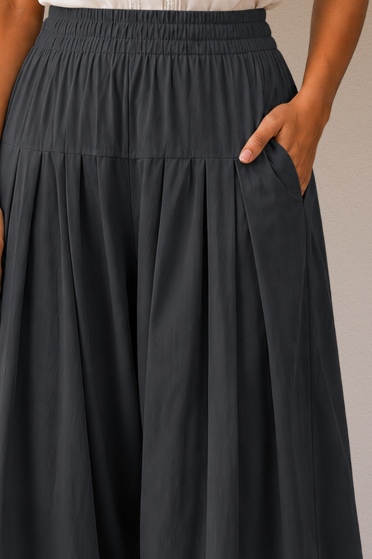 Dark Grey Rayon Farshi Salwar
