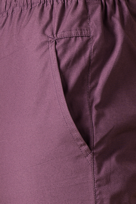 Dark Onion Cotton Shorts