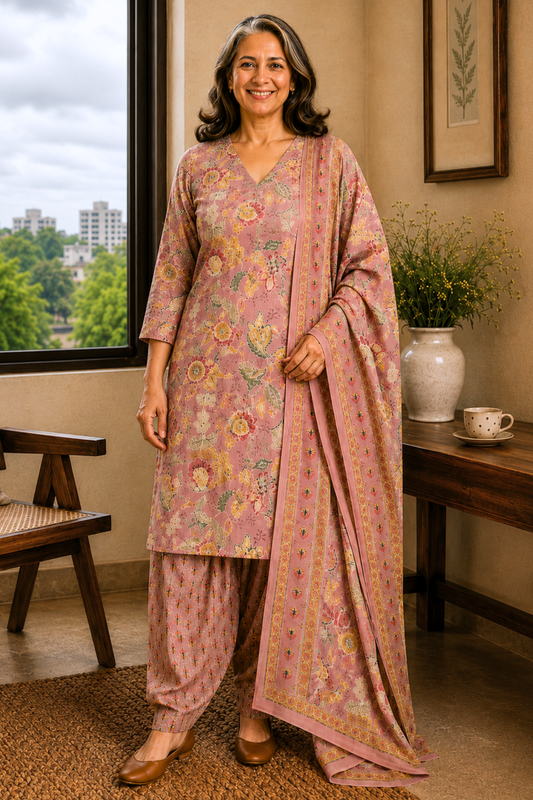 Sugandha Printed Cotton Salwar Suit