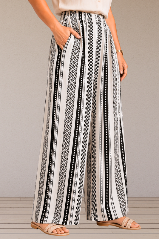Easy Unwind Striped Lounge Pants