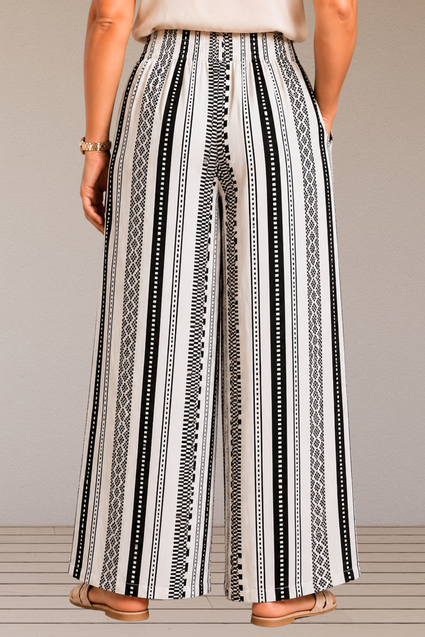 Easy Unwind Striped Lounge Pants