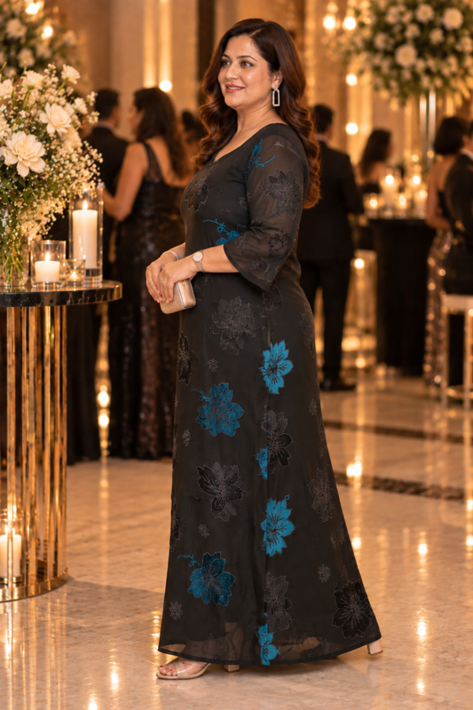 Emerald Ivy Glimmer Cocktail Dress
