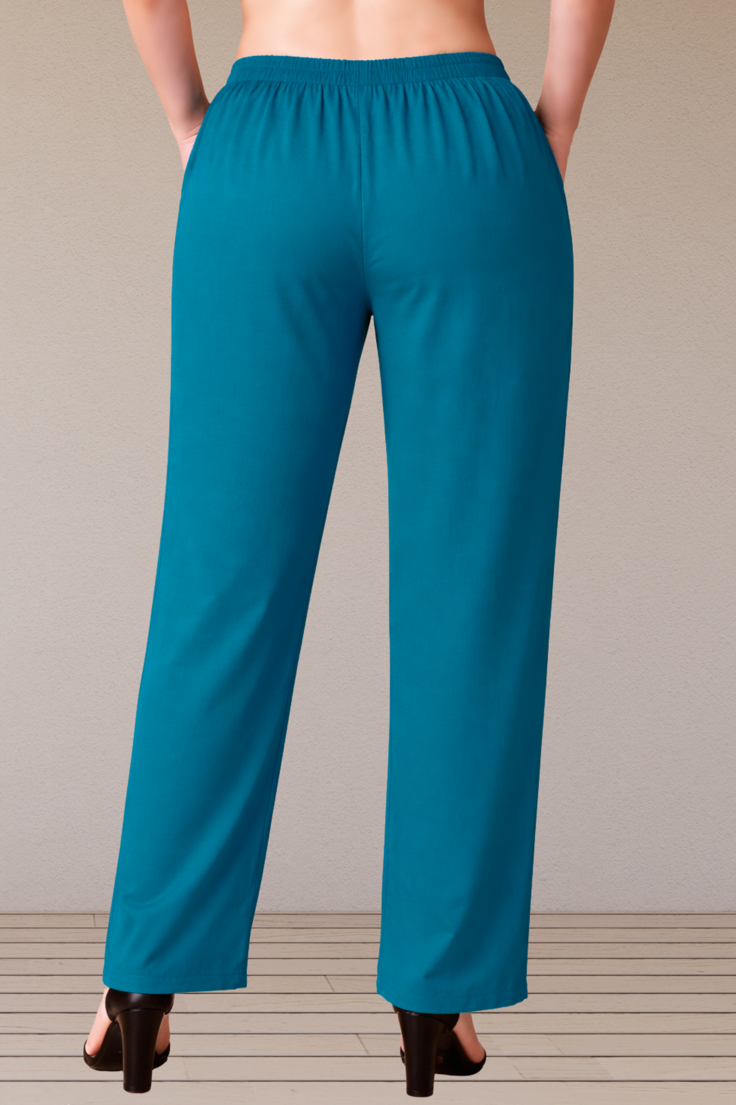 Firozi Blue Rayon Kurti Pant