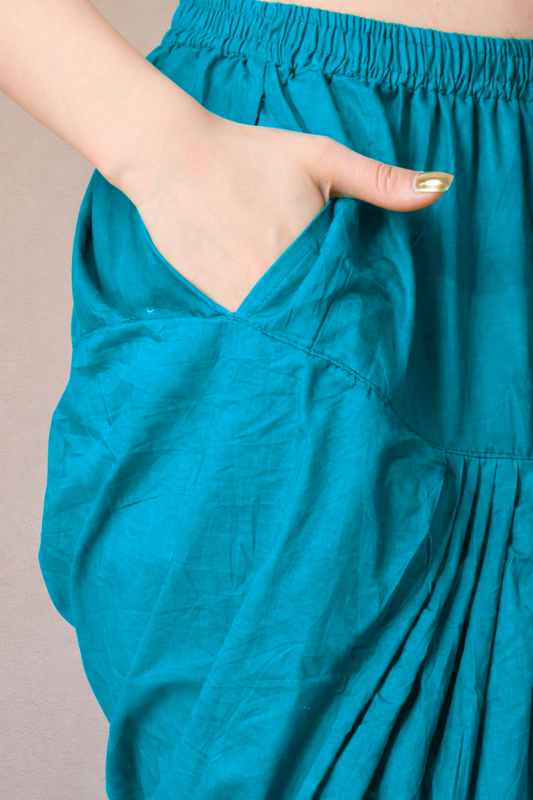 Firozi Cotton Patiala Salwar Pants
