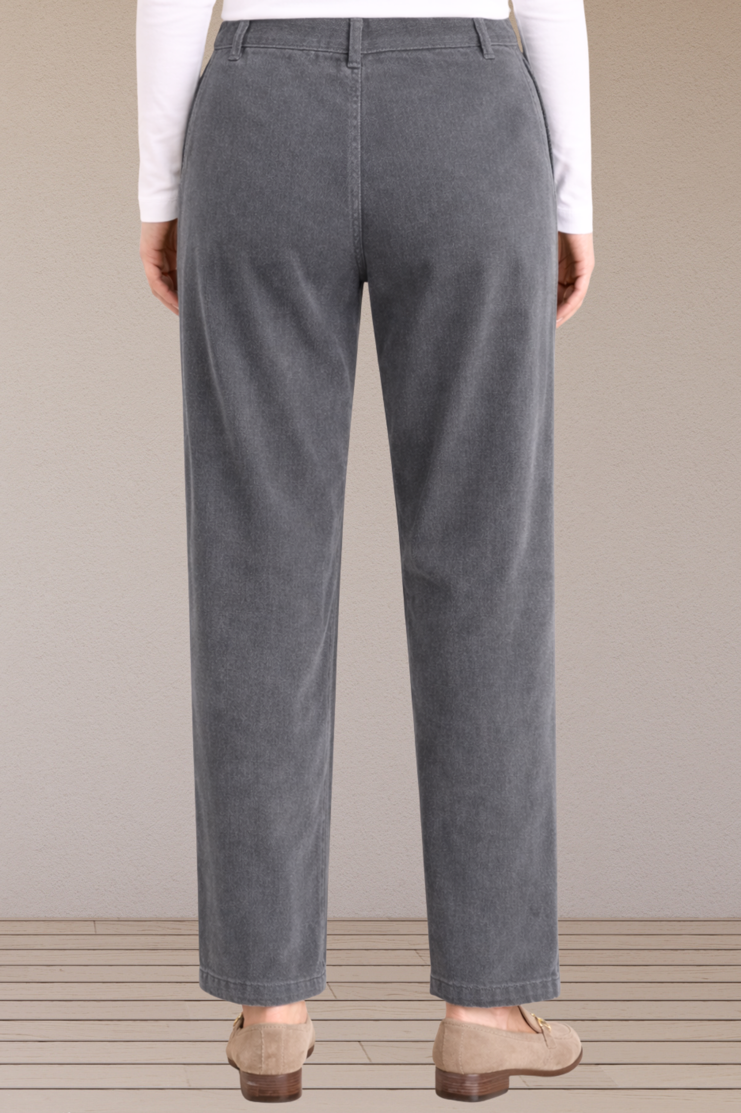 Grey Corduroy Pant