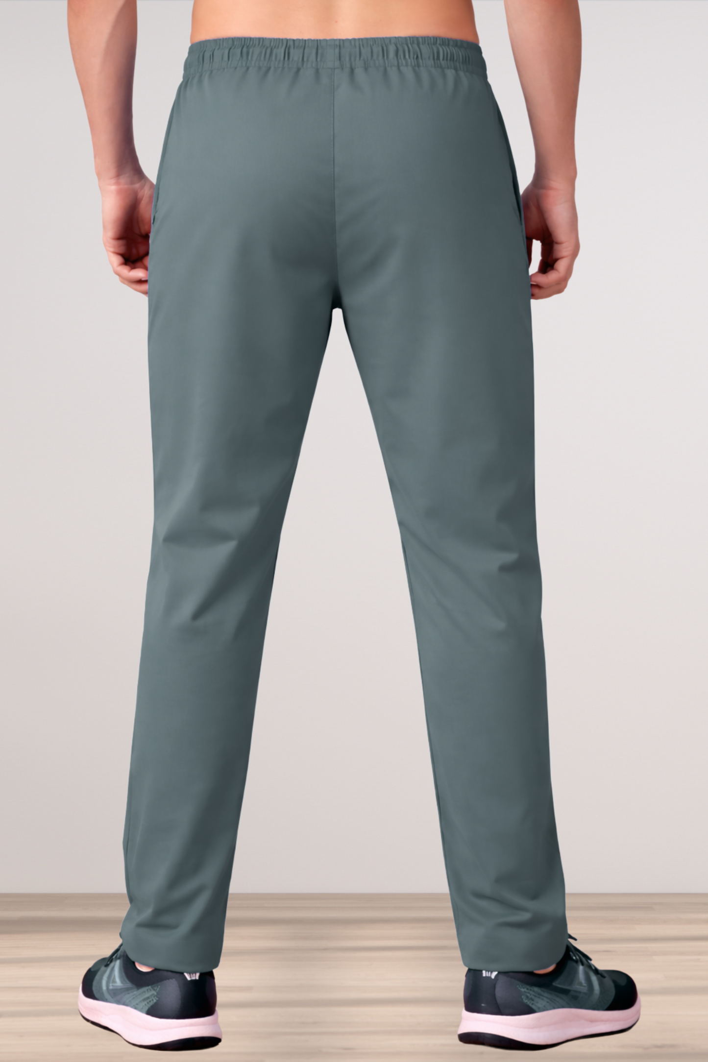 Grey Stretch Cargo - 2 Pocket