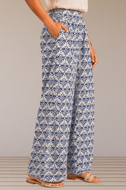 Ivory Neelakshi Cotton Lounge Pants