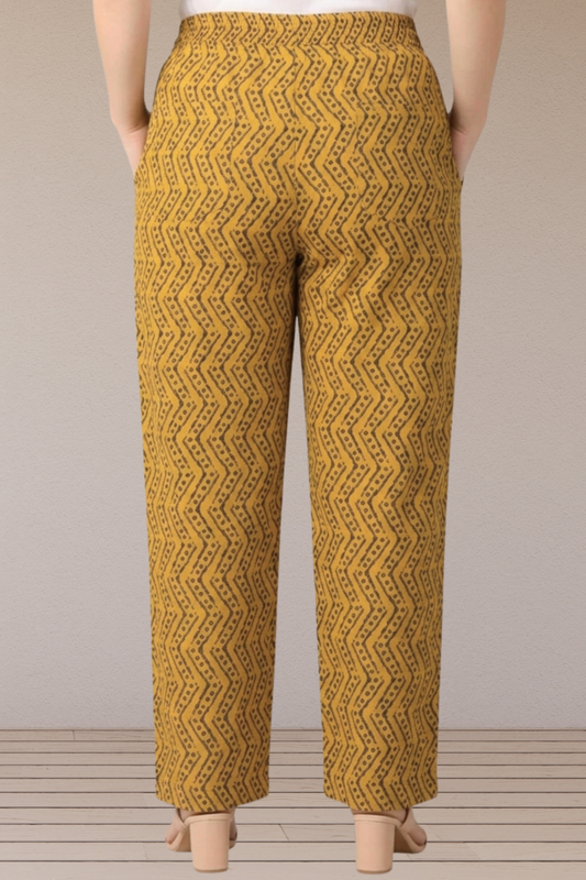 Kesari Leher Cotton Pant
