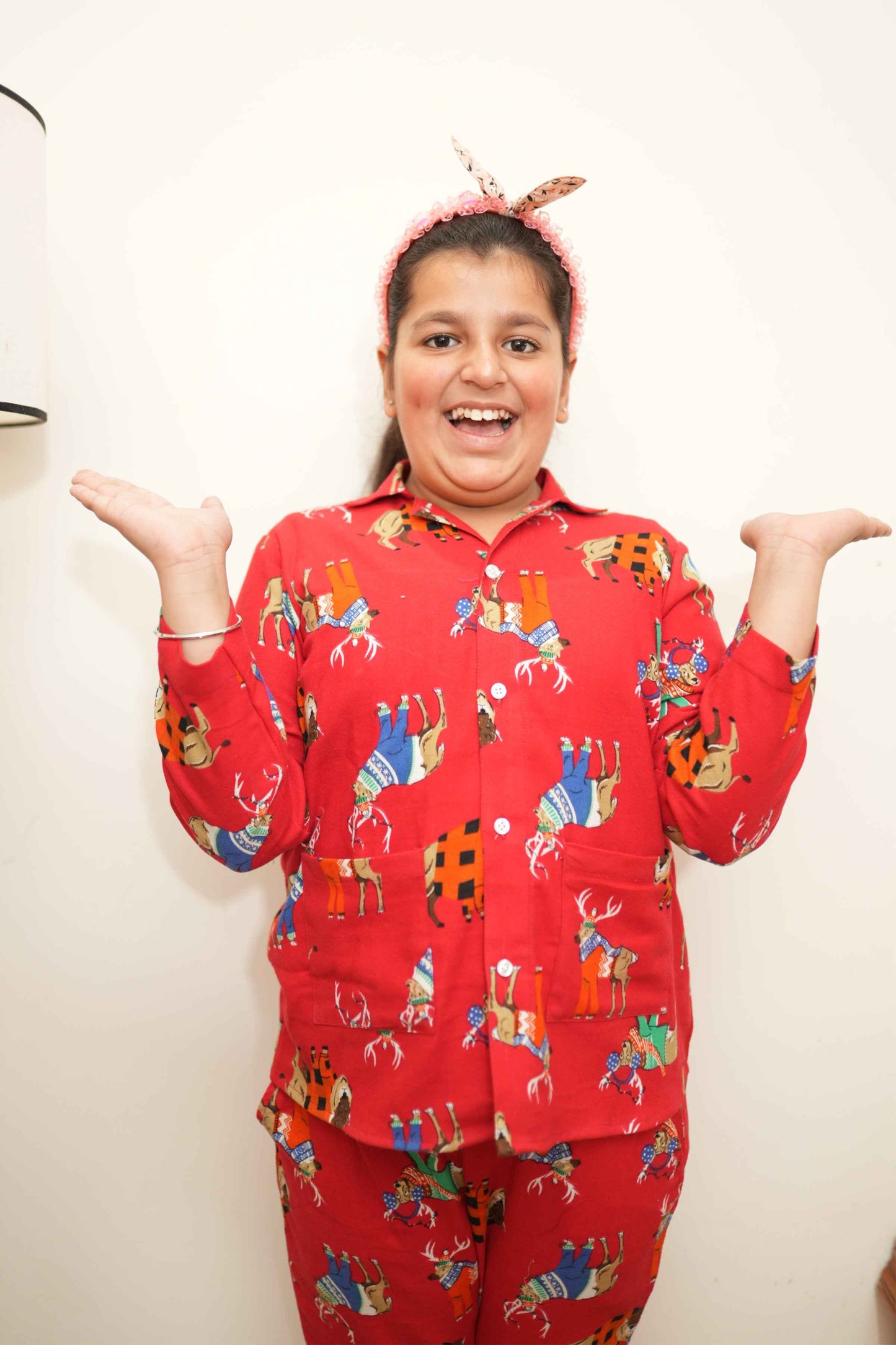 Buy Plus Size Christmas Cuddle Printed Night Suit At Apella | Sizes XS to 10 XL | India | Free Delivery | Customized