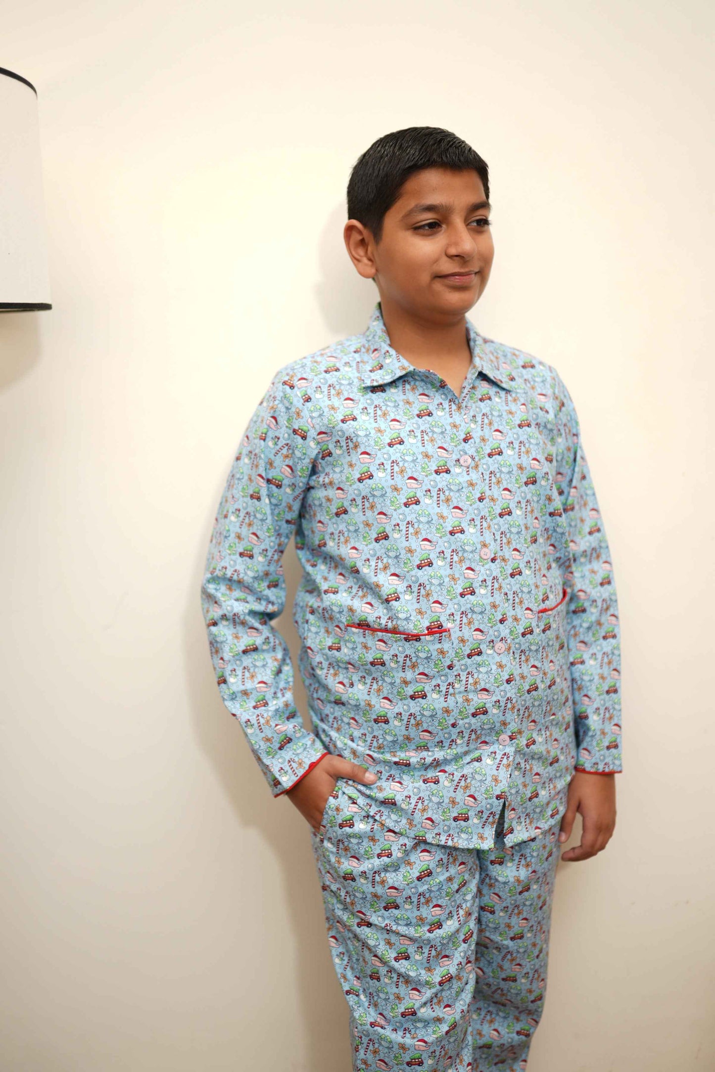 Jingle Breeze Woollen Night Suit