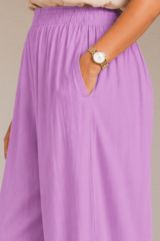 Lavender Rayon Afghani Pants