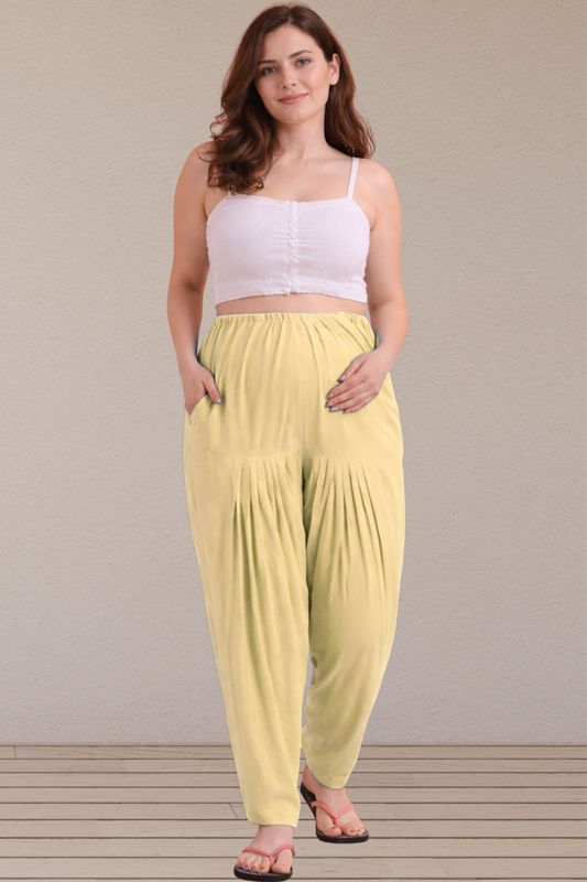 Lemon Easy Fit Rayon Maternity Salwar