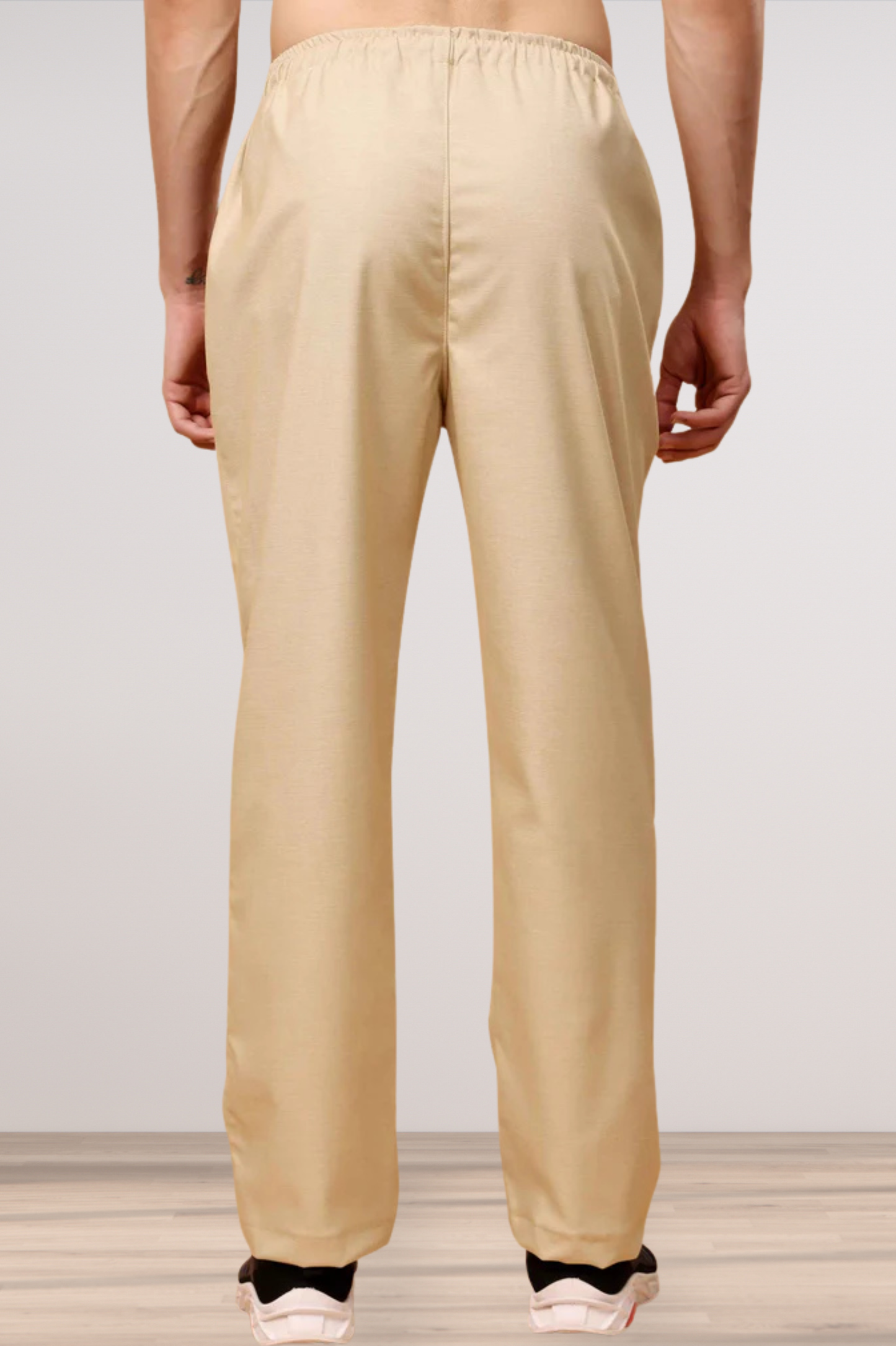 Maple Beige Textured Stretch Cargo