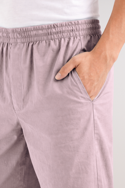 Mauve Cotton Pant Pajama