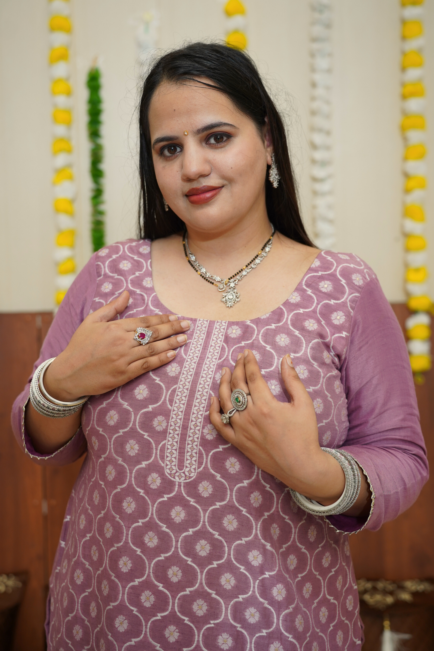 Buy Plus Size Mauve Taupe Jacquard Linen Suit At Apella | Sizes XS to 10 XL | India | Free Delivery | Customized