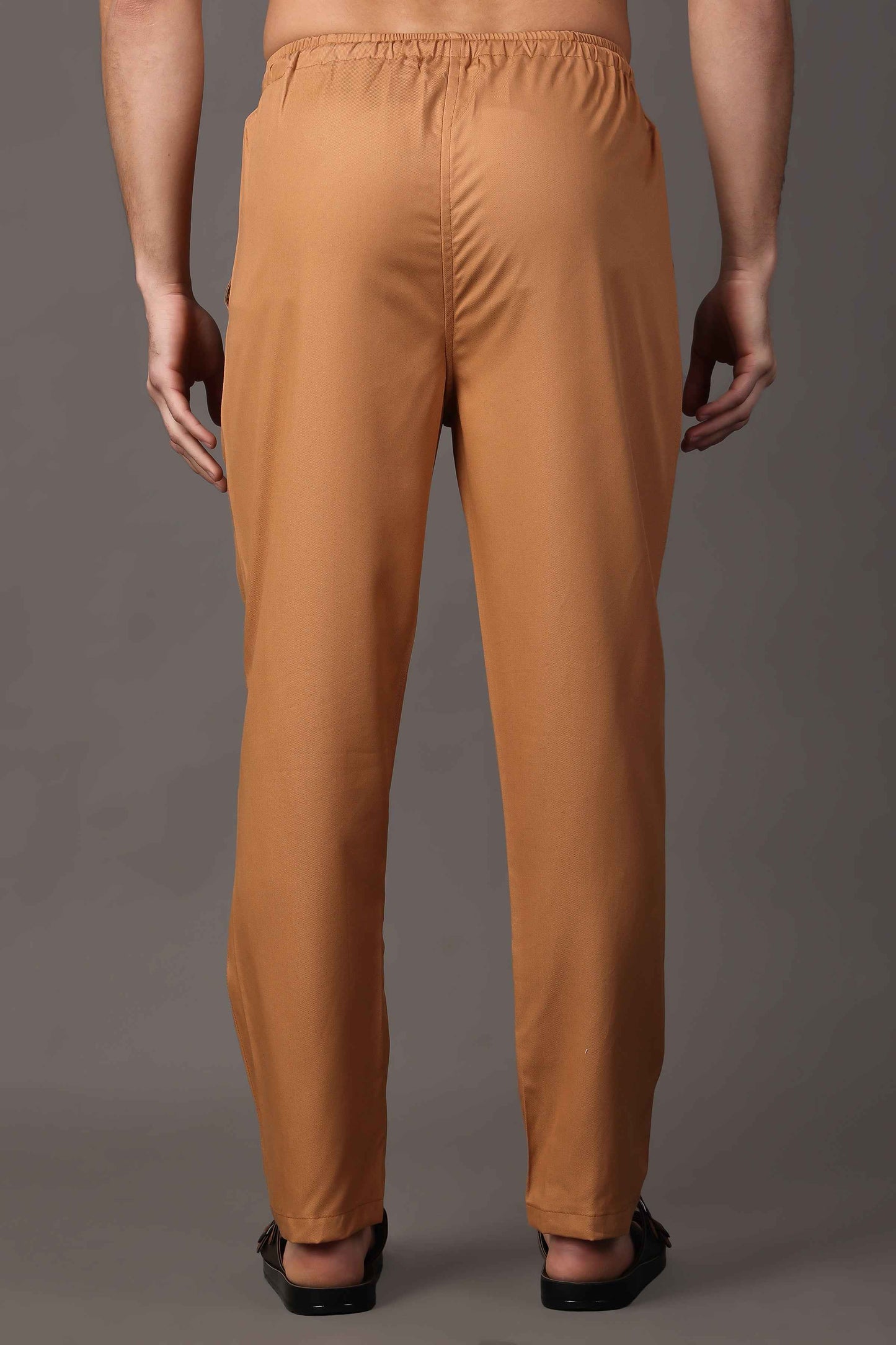 Buy Plus Size Bronze Brown Comfort Cargo At Apella | Sizes XS to 10 XL | India | Free Delivery | Customized