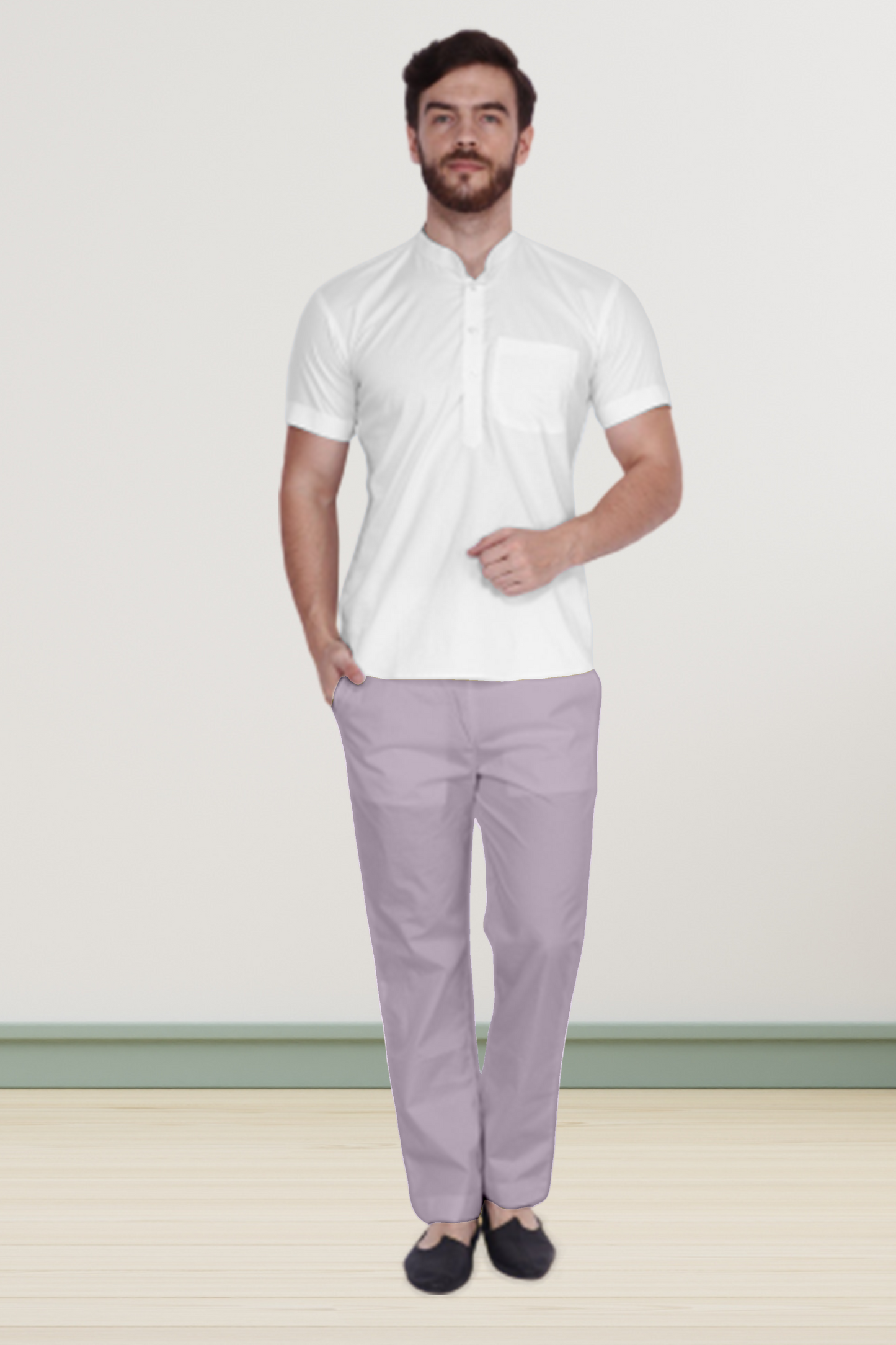 Lavender Cotton Pant Pajama