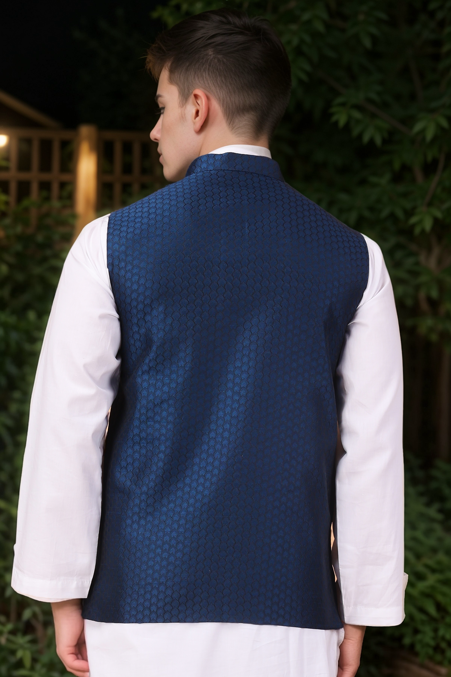 Buy Plus Size Mystic Blue Fancy Vasket Set At Apella | Sizes XS to 10 XL | India | Free Delivery | Customized