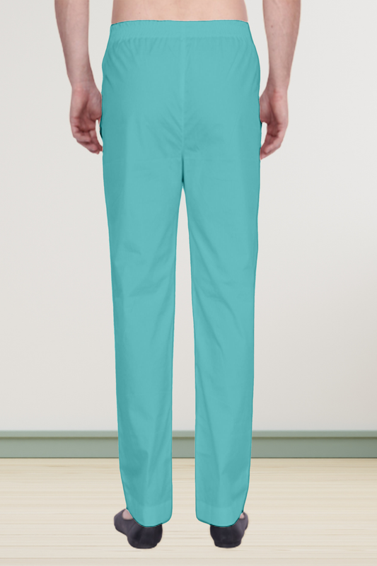 Sky Blue Cotton Pant Pajama