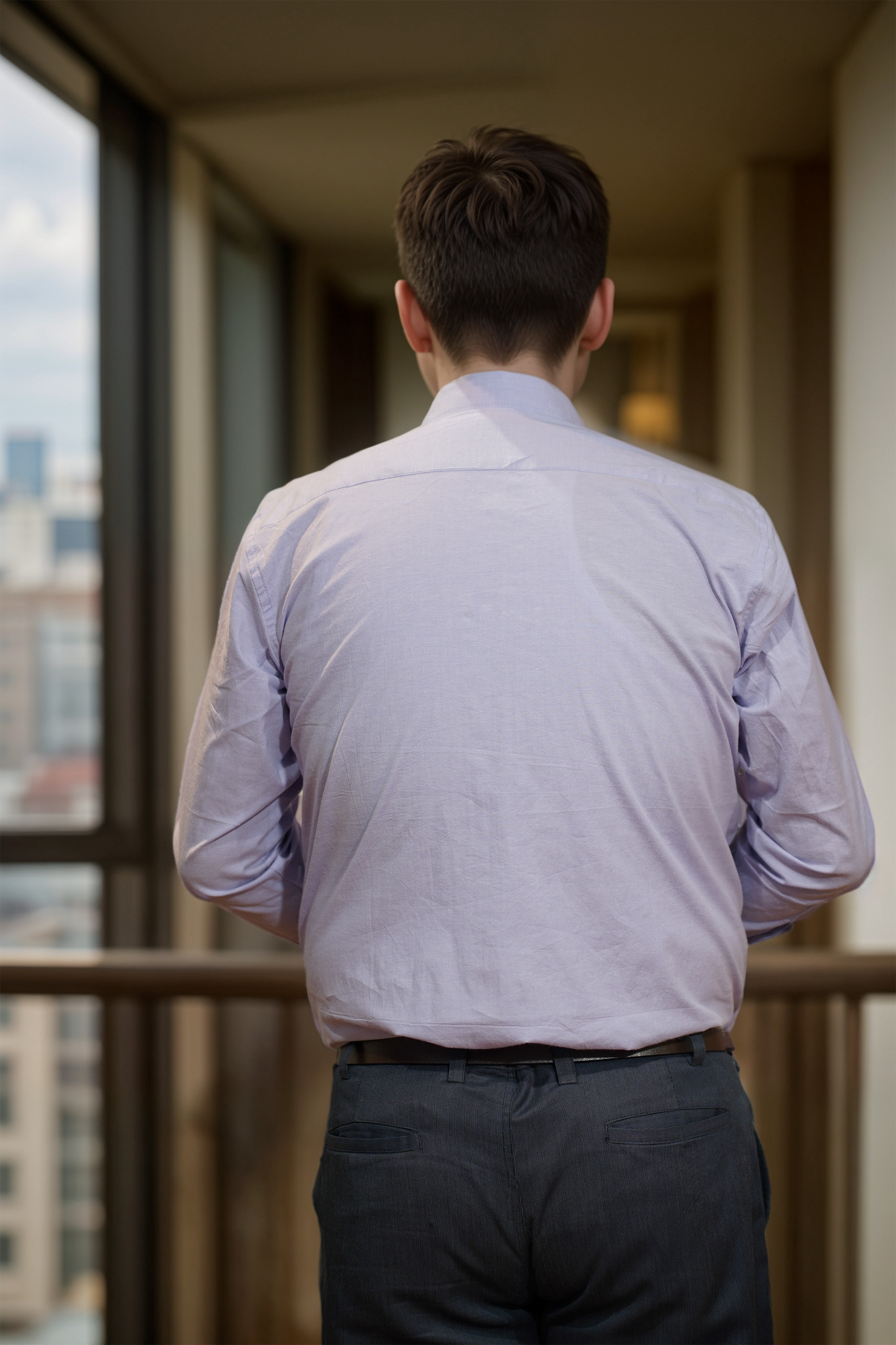 Arctic Mist Formal Cotton Shirt