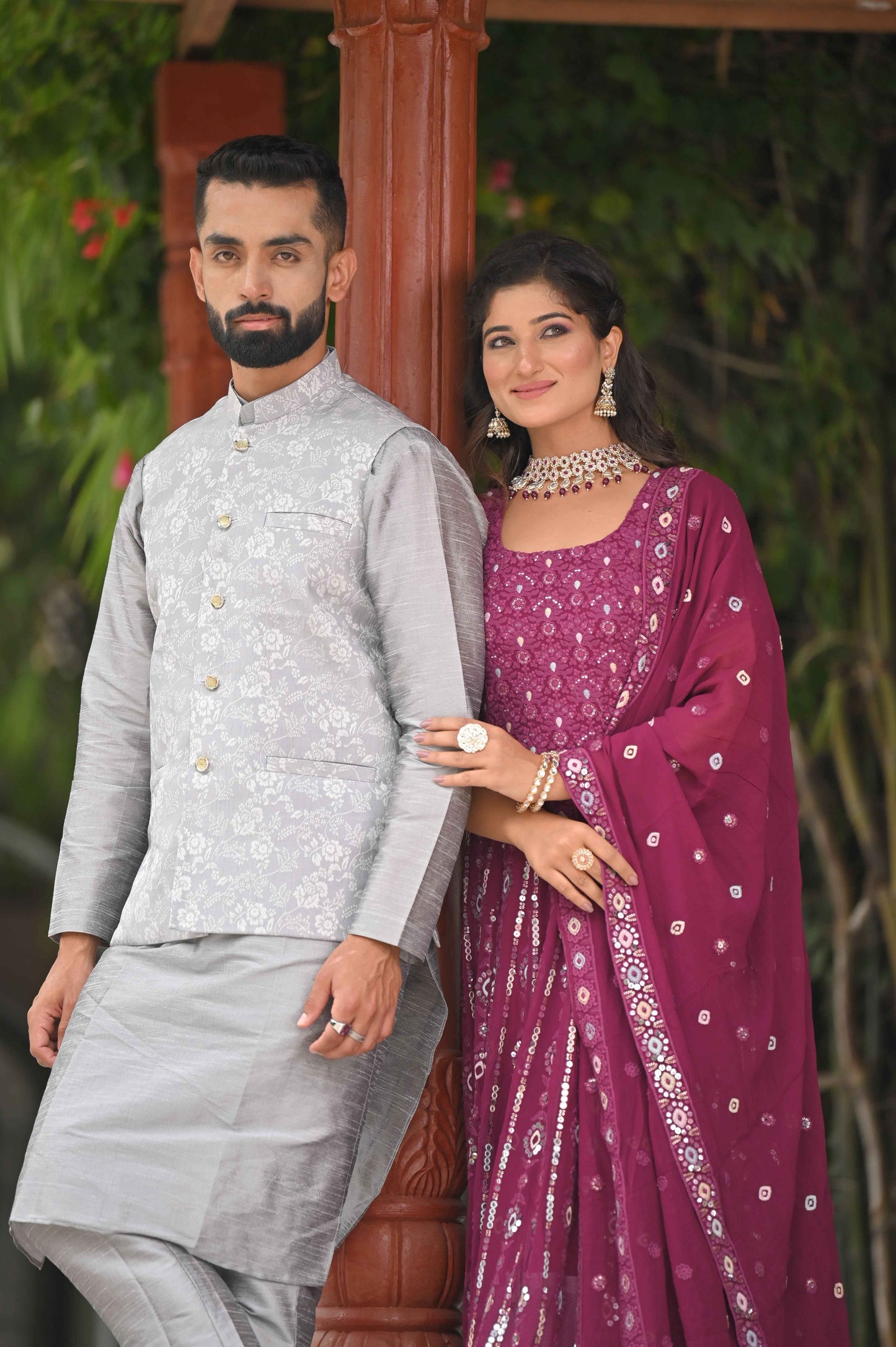 Buy Plus Size Timeless Festive Brocade Vasket At Apella | Sizes XS to 10 XL | India | Free Delivery | Customized