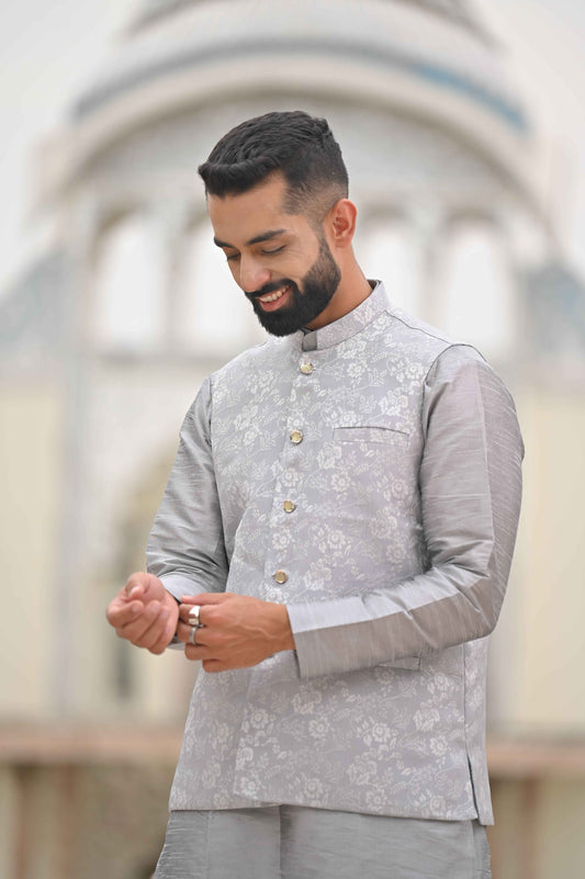 Buy Plus Size Timeless Festive Brocade Vasket At Apella | Sizes XS to 10 XL | India | Free Delivery | Customized