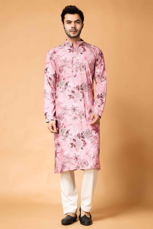 Buy Plus Size Roseate Printed Rayon Kurta At Apella | Sizes XS to 10 XL | India | Free Delivery | Customized