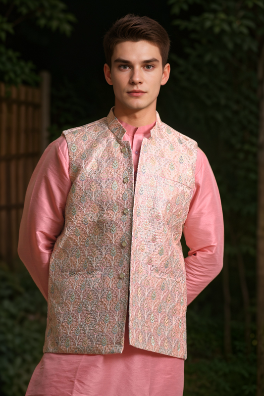 Buy Plus Size Subtle Elegance Kurta Vasket Set At Apella | Sizes XS to 10 XL | India | Free Delivery | Customized