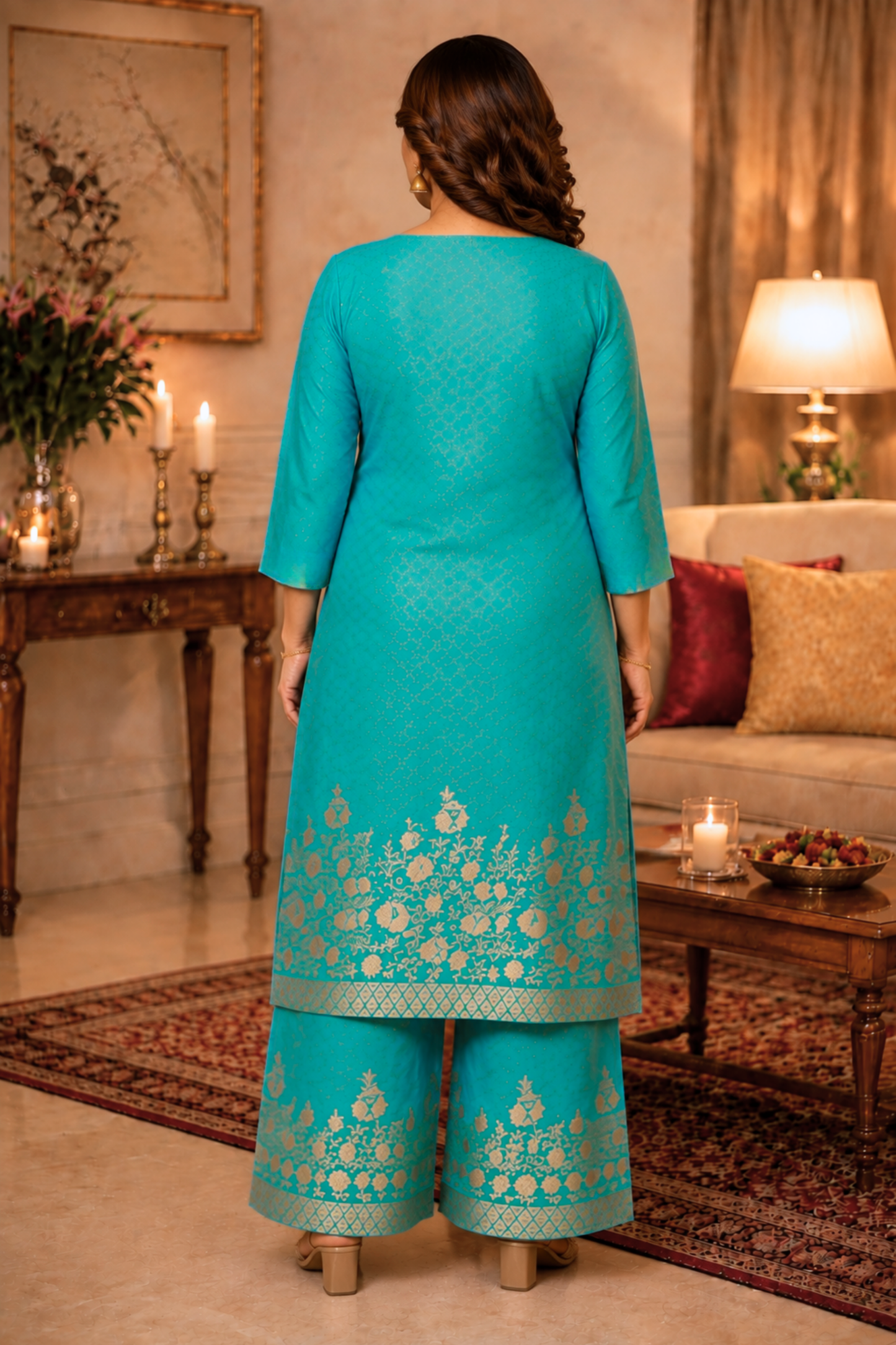 Merry Musings Fancy Muslin Suit