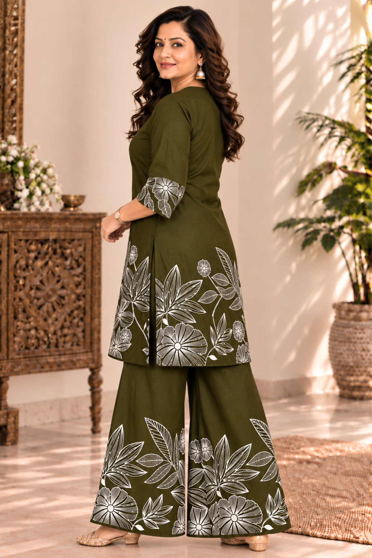 Wildwood Floral Muslin Co-ord Set