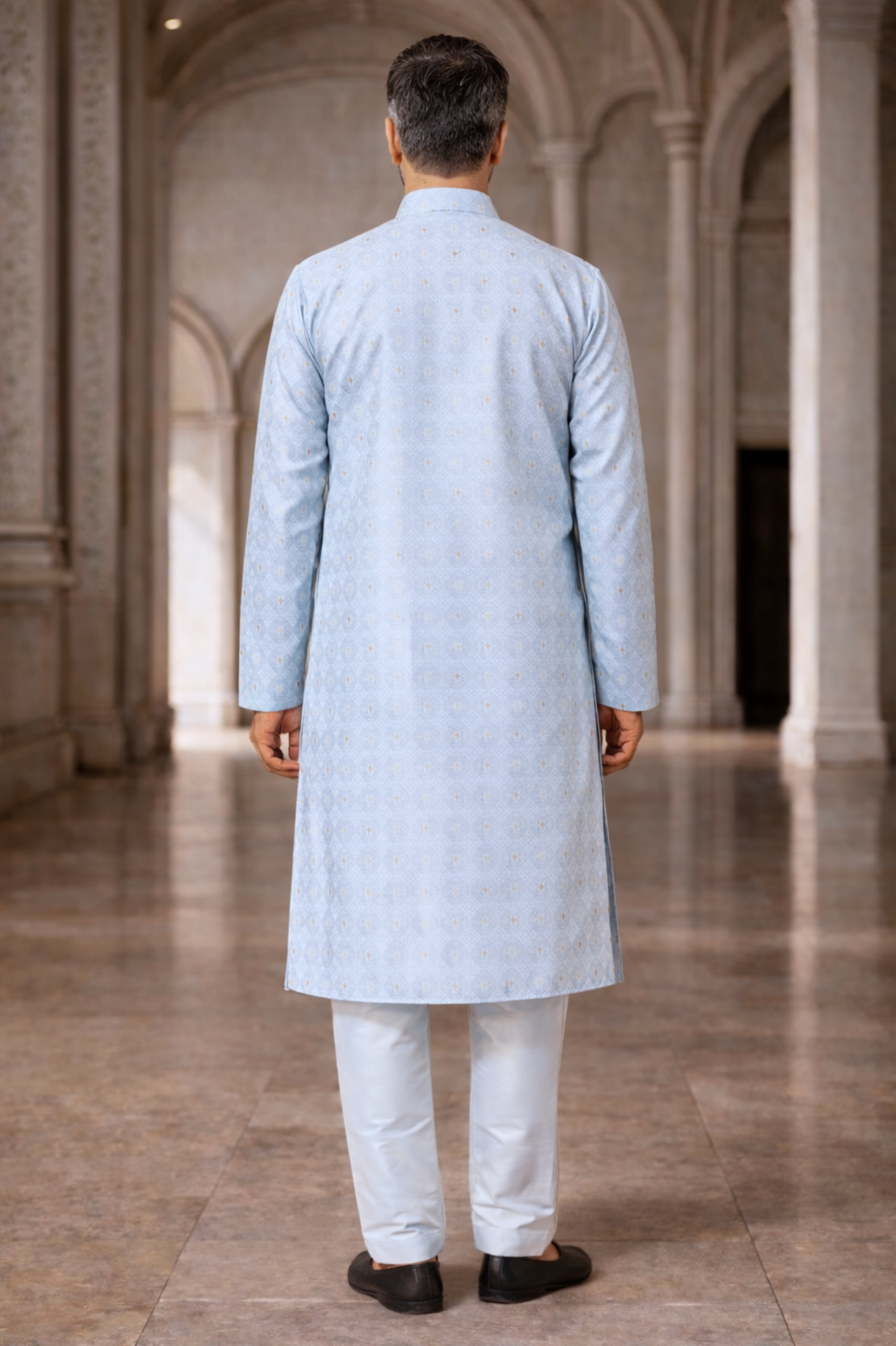 North Star Jacquard Kurta Pajama
